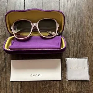Gucci | Accessories | Gucci Ar Gg 092s Pearlized Pink 